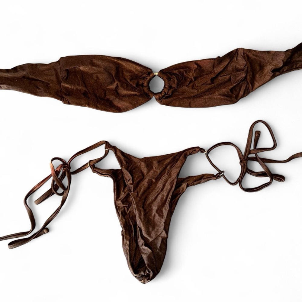 Brown Bikini Set